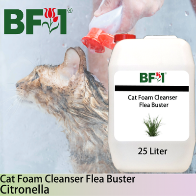 Cat Foam Cleanser Flea Buster (CFC-Cat) - Citronella - 25L ⭐⭐⭐⭐⭐