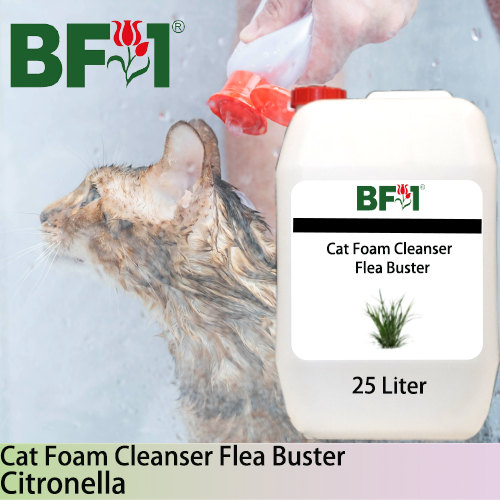 Cat Foam Cleanser Flea Buster (CFC-Cat) - Citronella - 25L ⭐⭐⭐⭐⭐ Cat Foam Cleanser Flea Buster (CFC-Cat) - Citronella - 25L ⭐⭐⭐⭐⭐