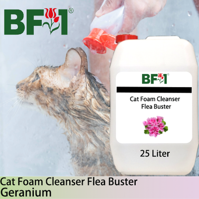 Cat Foam Cleanser Flea Buster (CFC-Cat) - Geranium - 25L ⭐⭐⭐⭐⭐