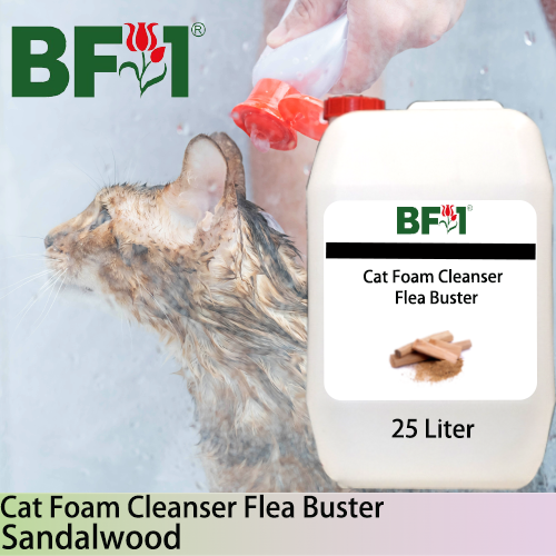 Cat Foam Cleanser Flea Buster (CFC-Cat) - Sandalwood - 25L ⭐⭐⭐⭐⭐ Cat Foam Cleanser Flea Buster (CFC-Cat) - Sandalwood - 25L ⭐⭐⭐⭐⭐
