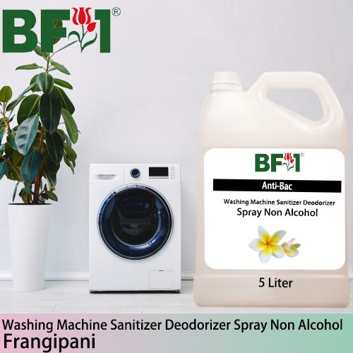 (ABWMSD) Frangipani Anti-Bac Washing Machine Sanitizer Deodorizer Spray - Non Alcohol - 5L (ABWMSD) Frangipani Anti-Bac Washing Machine Sanitizer Deodorizer Spray - Non Alcohol - 5L
