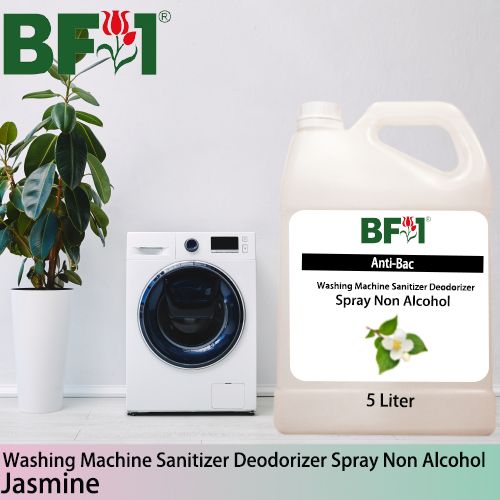 (ABWMSD) Jasmine Anti-Bac Washing Machine Sanitizer Deodorizer Spray - Non Alcohol - 5L (ABWMSD) Jasmine Anti-Bac Washing Machine Sanitizer Deodorizer Spray - Non Alcohol - 5L