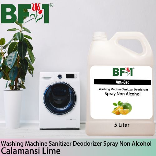(ABWMSD) lime - Calamansi Lime Anti-Bac Washing Machine Sanitizer Deodorizer Spray - Non Alcohol - 5L (ABWMSD) lime - Calamansi Lime Anti-Bac Washing Machine Sanitizer Deodorizer Spray - Non Alcohol - 5L
