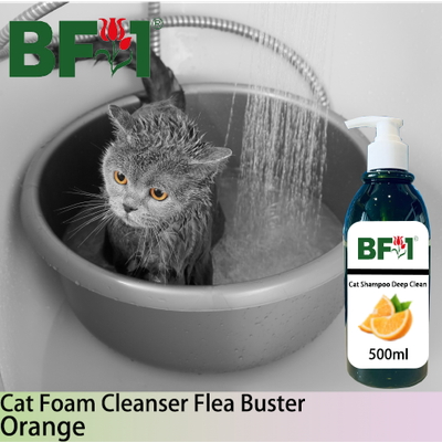 Cat Shampoo Deep Clean (CSDC-Cat) - Orange - 500ml ⭐⭐⭐⭐⭐ Cat Shampoo Deep Clean (CSDC-Cat) - Orange - 500ml ⭐⭐⭐⭐⭐