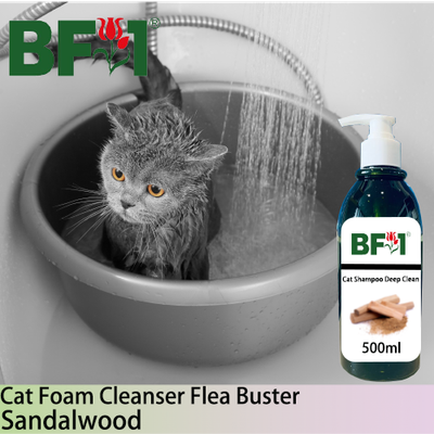Cat Shampoo Deep Clean (CSDC-Cat) - Sandalwood - 500ml ⭐⭐⭐⭐⭐ Cat Shampoo Deep Clean (CSDC-Cat) - Sandalwood - 500ml ⭐⭐⭐⭐⭐