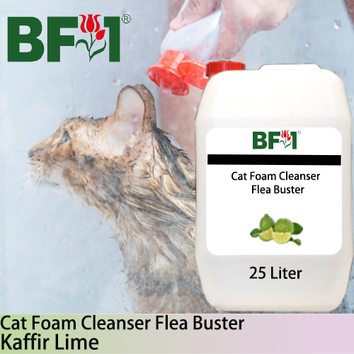 Cat Foam Cleanser Flea Buster (CFC-Cat) - lime - Kaffir Lime - 25L ⭐⭐⭐⭐⭐ Cat Foam Cleanser Flea Buster (CFC-Cat) - lime - Kaffir Lime - 25L ⭐⭐⭐⭐⭐