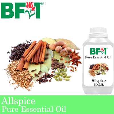 Pure Essential Oil (EO) - Allspice Essential Oil - 500ml