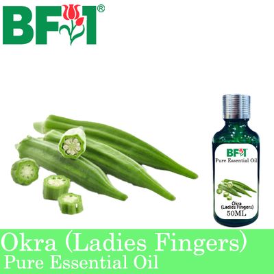 Pure Essential Oil (EO) - Okra (Ladies Fingers) Essential Oil - 50ml