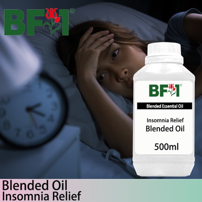 Blended Essential Oil (BO) - Insomnia Relief Essential Oil - 500ml