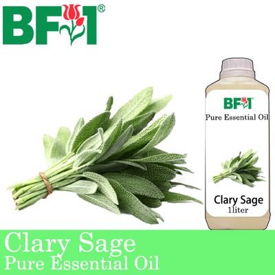 Pure Essential Oil (EO) - Clary Sage Essential Oil - 1L