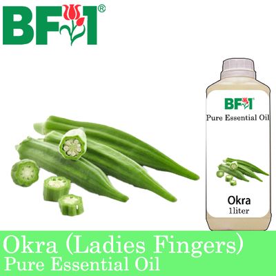 Pure Essential Oil (EO) - Okra (Ladies Fingers) Essential Oil - 1L
