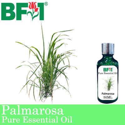 Pure Essential Oil (EO) - Palmarosa Essential Oil - 50ml