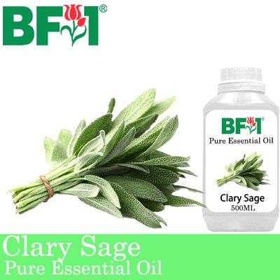 Pure Essential Oil (EO) - Clary Sage Essential Oil - 500ml
