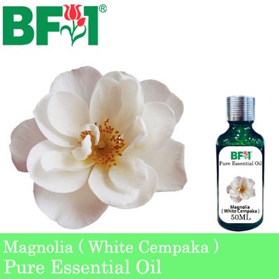 Pure Essential Oil (EO) - Magnolia ( White Cempaka ) Essential Oil - 50ml
