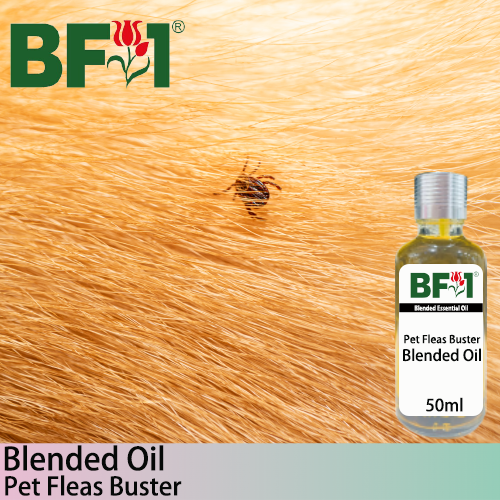 Blended Essential Oil (BO) - Pet Fleas Buster Essential Oil - 50ml Blended Essential Oil (BO) - Pet Fleas Buster Essential Oil - 50ml