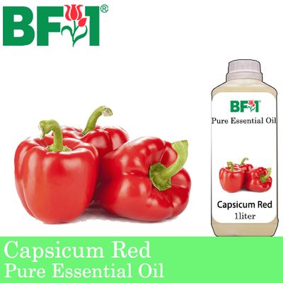 Pure Essential Oil (EO) - Capsicum Red Essential Oil - 1L Pure Essential Oil (EO) - Capsicum Red Essential Oil - 1L