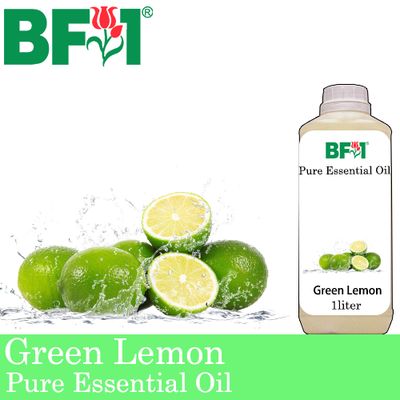 Pure Essential Oil (EO) - Lemon - Green Lemon Essential Oil - 1L