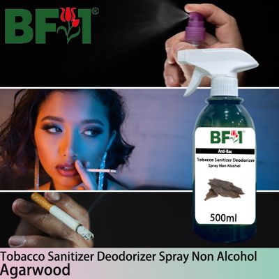 (ABTSD1) Agarwood Anti-Bac Tobacco Sanitizer Deodorizer Spray - Non Alcohol - 500ml