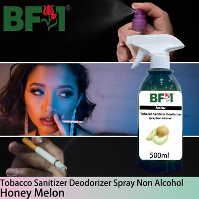 (ABTSD1) Honey Melon Anti-Bac Tobacco Sanitizer Deodorizer Spray - Non Alcohol - 500ml