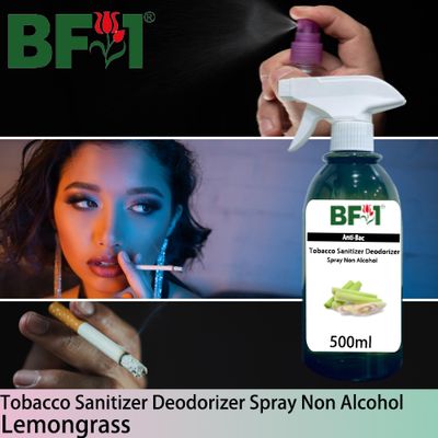 (ABTSD1) Lemongrass Anti-Bac Tobacco Sanitizer Deodorizer Spray - Non Alcohol - 500ml