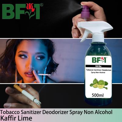 (ABTSD1) lime - Kaffir Lime Anti-Bac Tobacco Sanitizer Deodorizer Spray - Non Alcohol - 500ml