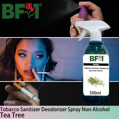 (ABTSD1) Tea Tree Anti-Bac Tobacco Sanitizer Deodorizer Spray - Non Alcohol - 500ml