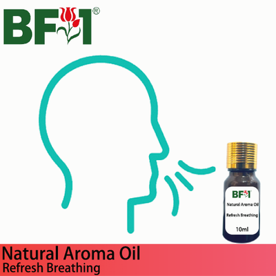 Natural Aroma Oil (AO) - Refresh Breathing Aura Aroma Oil - 10ml