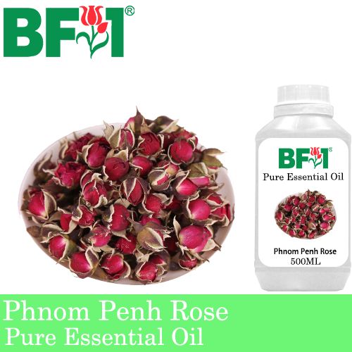 Pure Essential Oil (EO) - Rose - Phnom Penh Rose Essential Oil - 500ml Pure Essential Oil (EO) - Rose - Phnom Penh Rose Essential Oil - 500ml