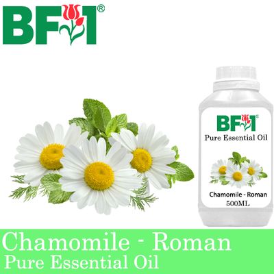 Pure Essential Oil (EO) - Chamomile - Roman Chamomile Essential Oil - 500ml