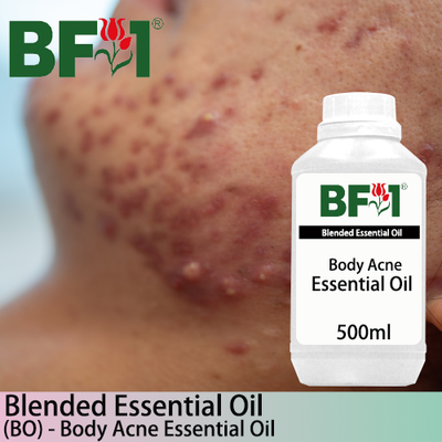 Blended Essential Oil (BO) - Body Acne Essential Oil -500ml Blended Essential Oil (BO) - Body Acne Essential Oil -500ml