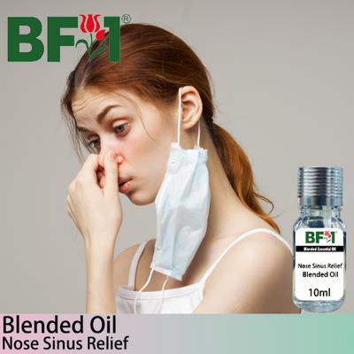 Blended Essential Oil (BO) - Nose Sinus Relief Essential Oil - 10ml