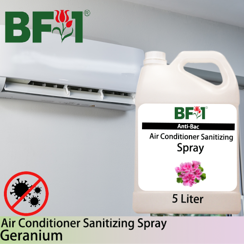 Anti-Bac Air Conditioner Sanitizing Spray Non Alcohol (ABACS) - Geranium - 5L Anti-Bac Air Conditioner Sanitizing Spray Non Alcohol (ABACS) - Geranium - 5L