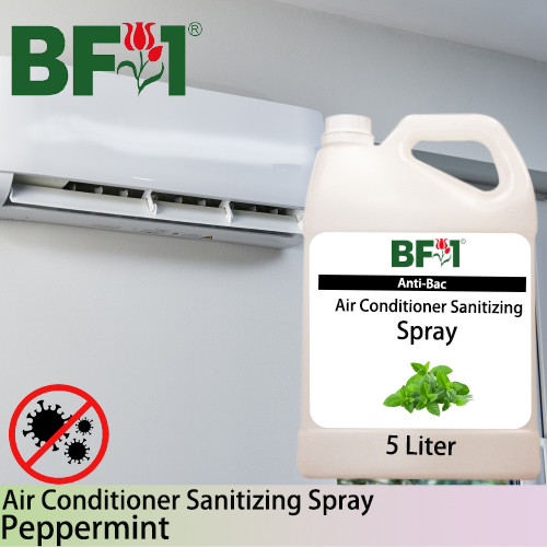 Anti-Bac Air Conditioner Sanitizing Spray Non Alcohol (ABACS) - mint - Peppermint - 5L Anti-Bac Air Conditioner Sanitizing Spray Non Alcohol (ABACS) - mint - Peppermint - 5L