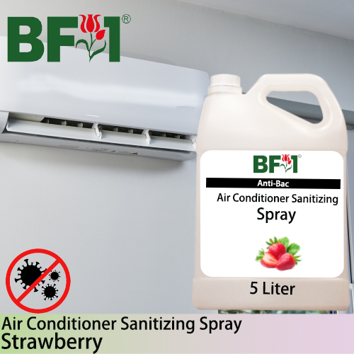 Anti-Bac Air Conditioner Sanitizing Spray Non Alcohol (ABACS) - Strawberry - 5L Anti-Bac Air Conditioner Sanitizing Spray Non Alcohol (ABACS) - Strawberry - 5L