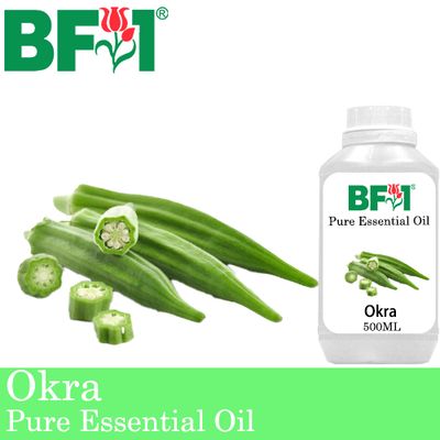 Pure Essential Oil (EO) - Okra (Ladies Fingers) Essential Oil - 500ml