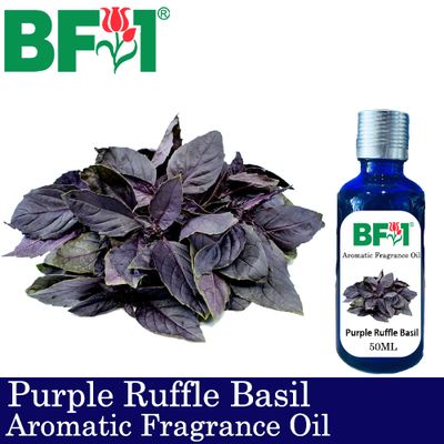 Aromatic Fragrance Oil (AFO) - Purple Ruffle Basil - 50ml