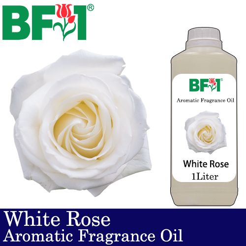 Aromatic Fragrance Oil (AFO) - White Rose - 1L Aromatic Fragrance Oil (AFO) - White Rose - 1L