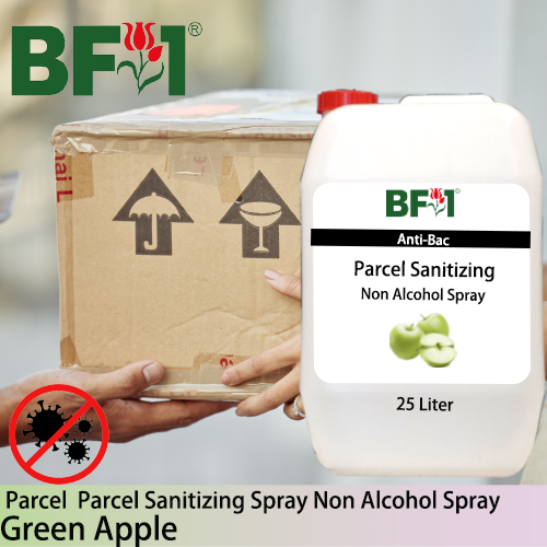 Anti-Bac Parcel Sanitizing Spray Non Alcohol (ABPS) - Apple - Green Apple - 25L Anti-Bac Parcel Sanitizing Spray Non Alcohol (ABPS) - Apple - Green Apple - 25L