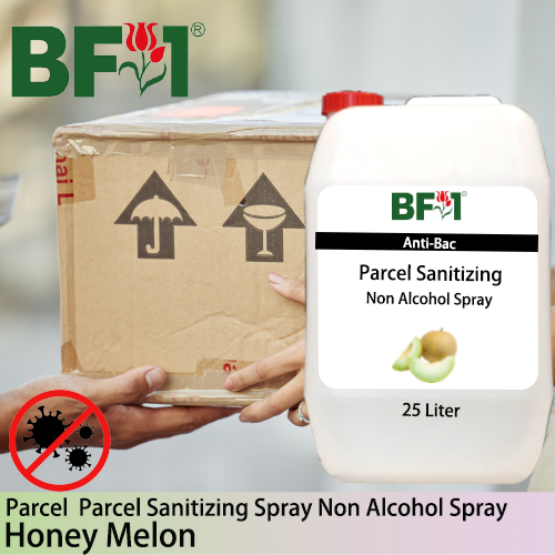 Anti-Bac Parcel Sanitizing Spray Non Alcohol (ABPS) - Honey Melon - 25L Anti-Bac Parcel Sanitizing Spray Non Alcohol (ABPS) - Honey Melon - 25L