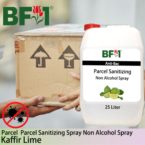 Anti-Bac Parcel Sanitizing Spray Non Alcohol (ABPS) - lime - Kaffir Lime - 25L Anti-Bac Parcel Sanitizing Spray Non Alcohol (ABPS) - lime - Kaffir Lime - 25L