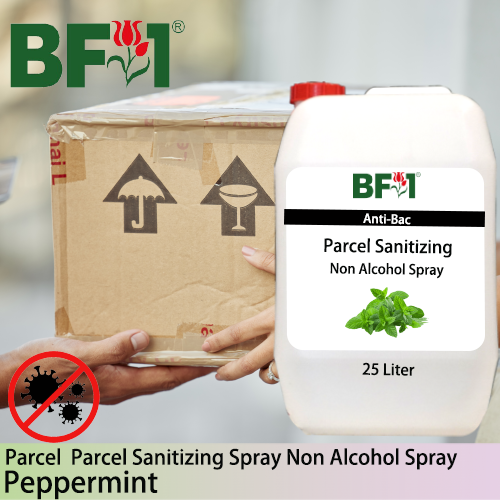 Anti-Bac Parcel Sanitizing Spray Non Alcohol (ABPS) - mint - Peppermint - 25L Anti-Bac Parcel Sanitizing Spray Non Alcohol (ABPS) - mint - Peppermint - 25L