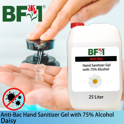 Anti-Bac Hand Sanitizer Gel with 75% Alcohol (ABHSG) - Daisy - 25L Anti-Bac Hand Sanitizer Gel with 75% Alcohol (ABHSG) - Daisy - 25L