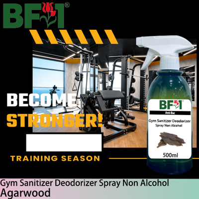(ABGSD) Agarwood Anti-Bac Gym Sanitizer Deodorizer Spray - Non Alcohol - 500ml