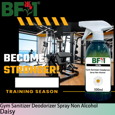 (ABGSD) Daisy Anti-Bac Gym Sanitizer Deodorizer Spray - Non Alcohol - 500ml (ABGSD) Daisy Anti-Bac Gym Sanitizer Deodorizer Spray - Non Alcohol - 500ml