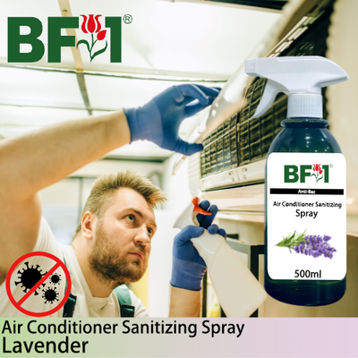 Anti-Bac Air Conditioner Sanitizing Spray Non Alcohol (ABACS) - Lavender - 500ml
