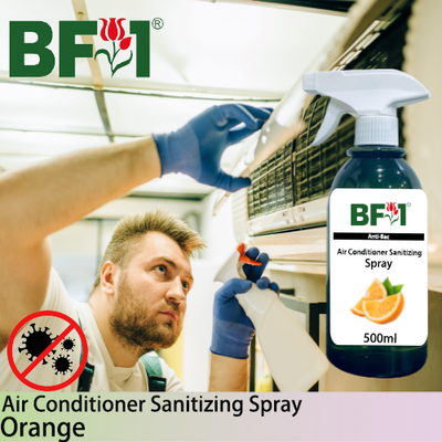 Anti-Bac Air Conditioner Sanitizing Spray Non Alcohol (ABACS) - Orange - 500ml