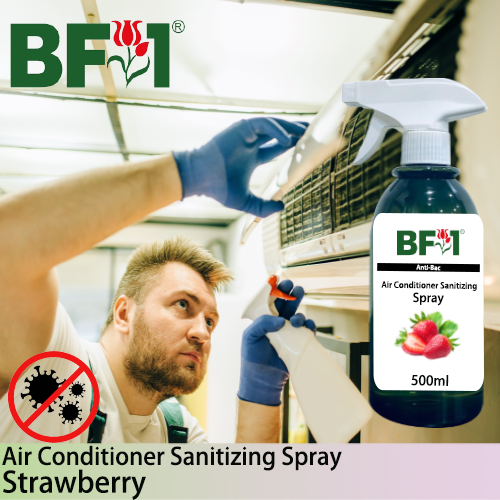 Anti-Bac Air Conditioner Sanitizing Spray Non Alcohol (ABACS) - Strawberry - 500ml Anti-Bac Air Conditioner Sanitizing Spray Non Alcohol (ABACS) - Strawberry - 500ml