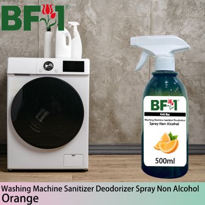 (ABWMSD) Orange Anti-Bac Washing Machine Sanitizer Deodorizer Spray - Non Alcohol - 500ml