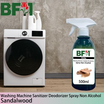 (ABWMSD) Sandalwood Anti-Bac Washing Machine Sanitizer Deodorizer Spray - Non Alcohol - 500ml