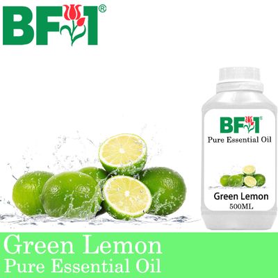 Pure Essential Oil (EO) - Lemon - Green Lemon Essential Oil - 500ml